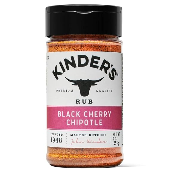 Kinder's Black Cherry Chipotle Rub and Seasoning (9 Ounce)