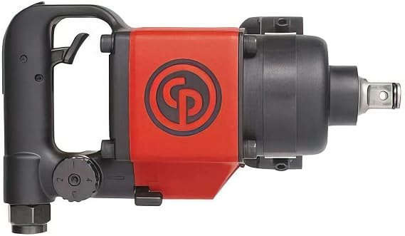 Chicago Pneumatic CP6763-D18D 3/4 Inch Air Impact Wrench, Industrial Repair Tool, D-Handle, Twin Hammer, Max Torque 1300 ft. lbf/1760 Nm, 6600 RPM