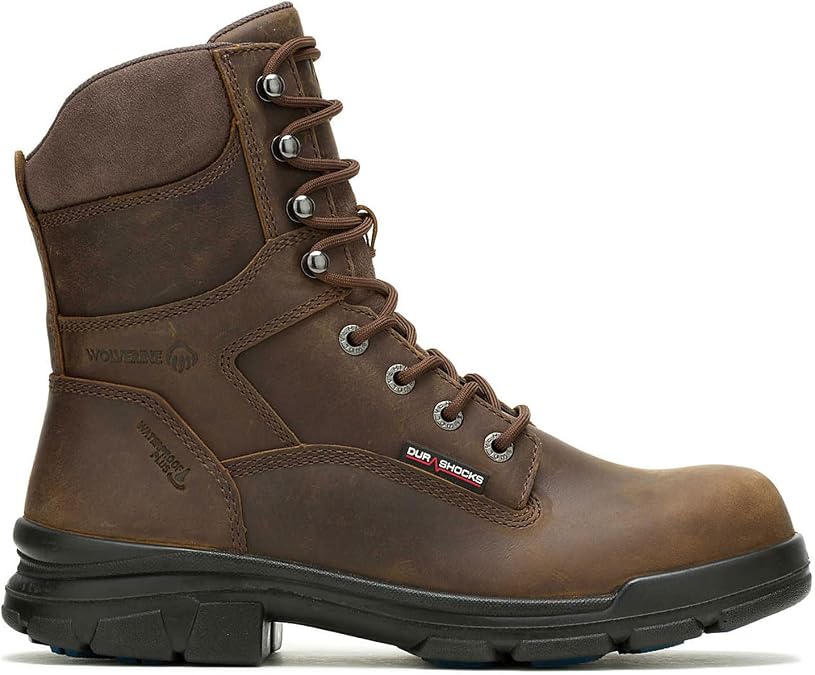 Wolverine Unisex Adult Durashocks Sr Icon Waterproof 8"