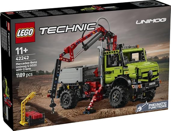 42242 LEGO Technic Vinçli Mercedes-Benz Unimog U 5023