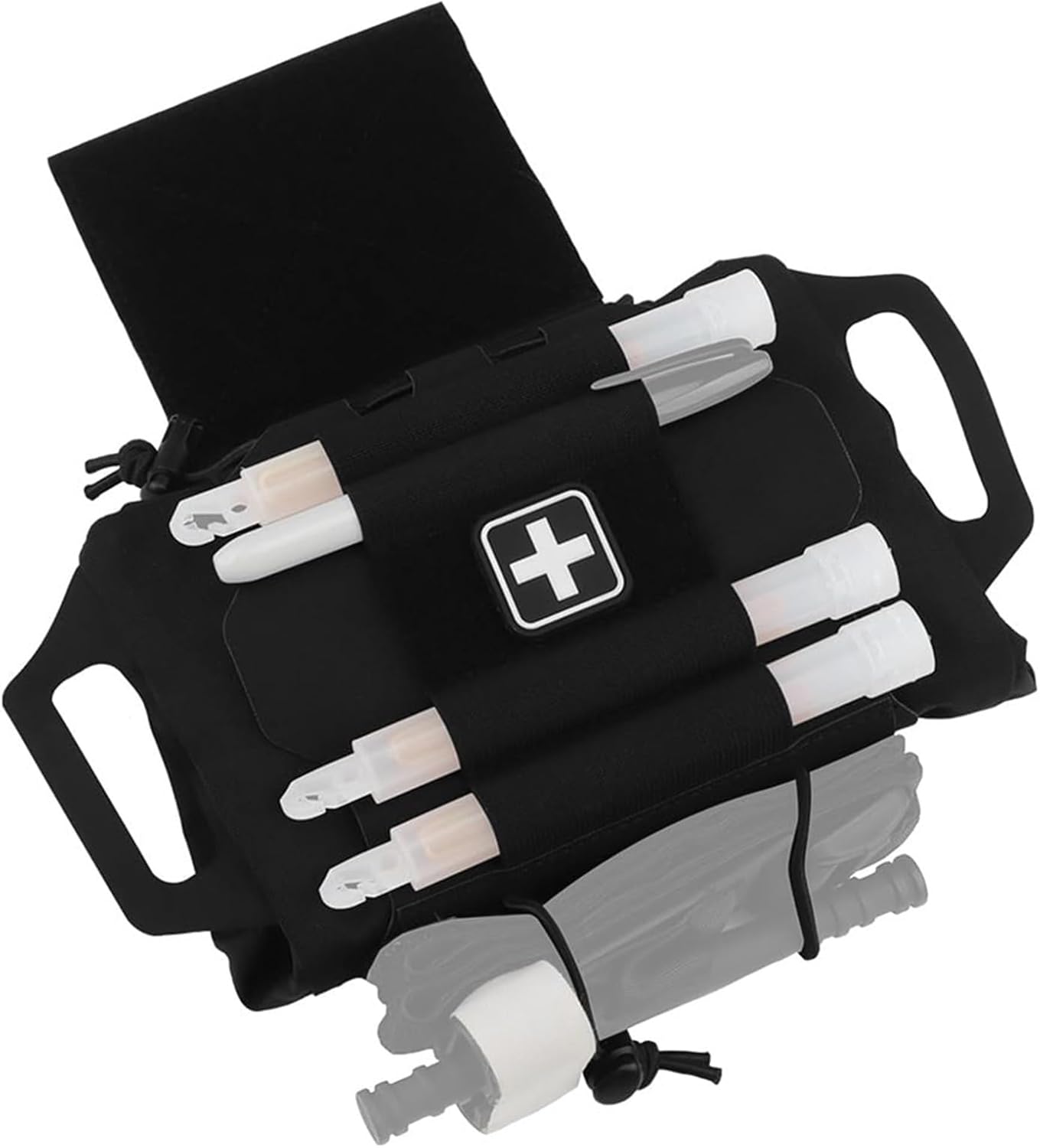 Tactical IFAK Pouch Rapid Tear-Away Two-Piece System First Aid Kit Pack Medical Pouches Emergency Survival Bag Mounted By Hook And Loop
