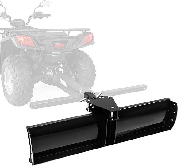ECOTRIC 3-Point 48" Scrape Blade Implement 2 Inch Receiver ATV UTV Lawn
