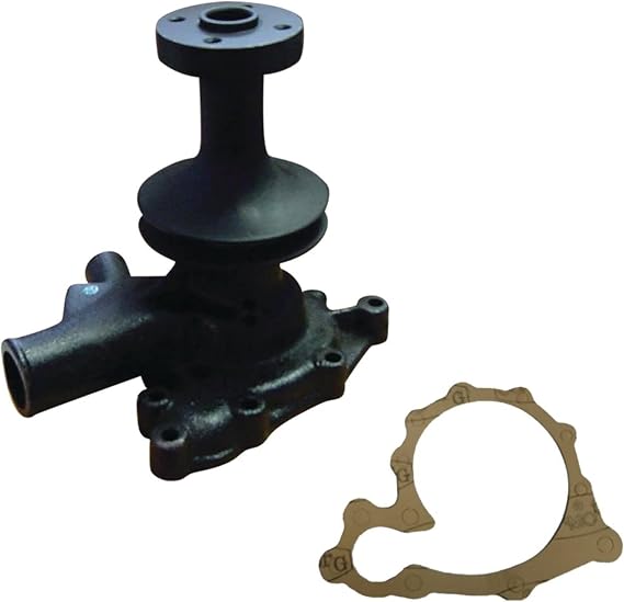 Complete Tractor Water Pump for Ford/New Holland Tractor 2110 2120 1910 | OEM replacement, replaces Ford/New Holland 83940084 SBA145016380, for tractor, Drive Type Pulley, Gasket Included, 1106-6205