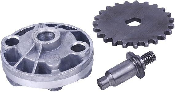 Glixal ATMT1-112 GY6 125cc 150cc Oil Pump Assy with Gear Sprocket for 152QMI 157QMJ Chinese Scooter Moped ATV Go Kart