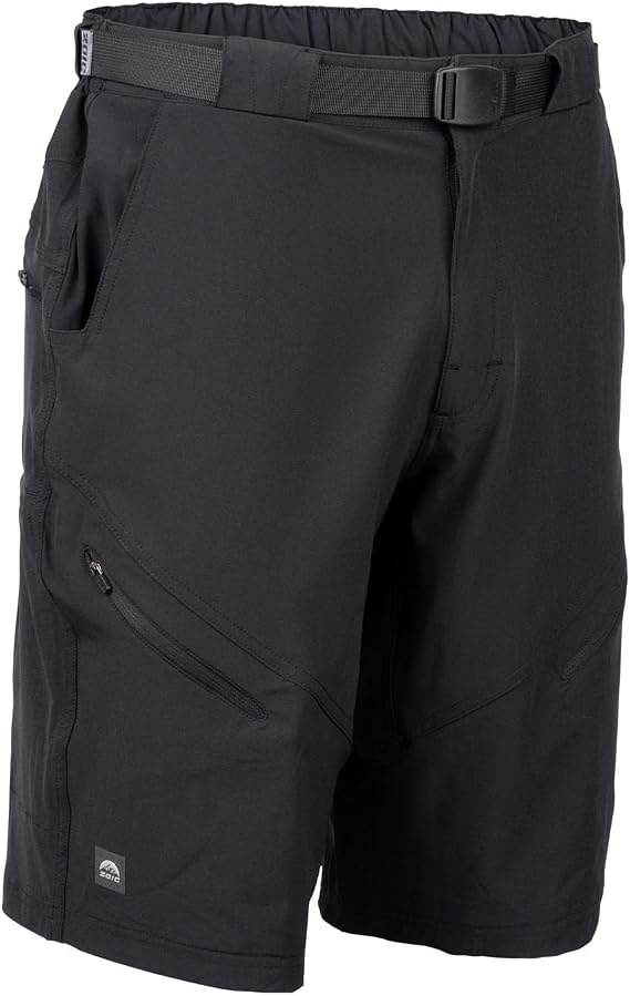 ZOIC Guide 11" Mens Mountain Biking Shorts - Integrated Belt, Stretch Fabric, Trail Fit - Enduro, Cycling, Trail Riding