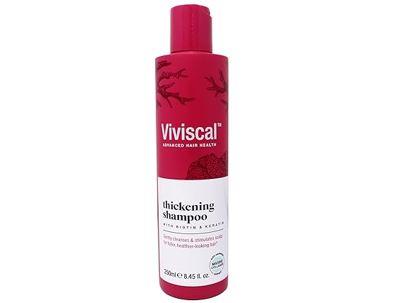 Viviscal Gorgeous Growth Densifying Shampoo for Thicker, Fuller Hair Ana:Tel Proprietary Complex with Keratin, Biotin, Zinc 8.45 Ounce