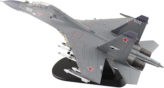 Hobby Master | 1:72 Scale Diecast Military Aircraft Replica | Su-30Mk Multi-Role Fighter 502, Russian Air Force, 2011 | Model HA9551