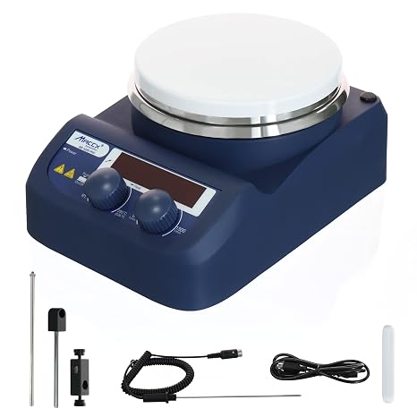 Magnetic Stirrer Hot Plate with Support Stand, Max 536F/280C,
