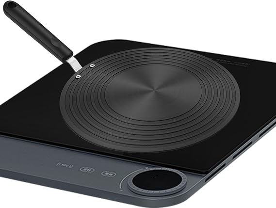 Heat Diffuser Plate | Heat Conduction Plate for Cookware Protection, Precision Ergonomic Induction Countertop Adapter