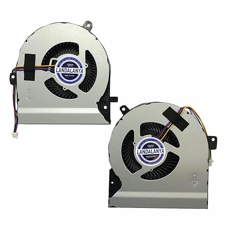 Replacement New CPU and GPU Cooling Fan for Asus ROG Strix GL502VS GL502VSK GL502VY Series MF75090V1-C540-S9A MF75090V1-C550-S9A K0709I K0709H DC5V 2.25W Fan