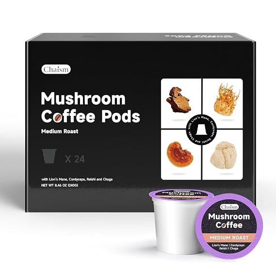 Chaism Mushroom Coffee Pods