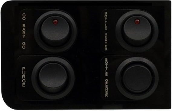 Nitrous Express (15774 Custom Switch Panel for Camaro