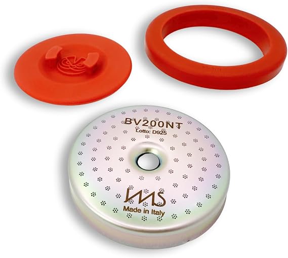 IMS Nanotech Shower Screen BV200NT with Cafelat Gasket made for Breville Sage Barista Pro, Express, Bambino Plus, Impress, Barista Touch, Infuser, Infuse, Perfetta, Barista Perfetta Plus.