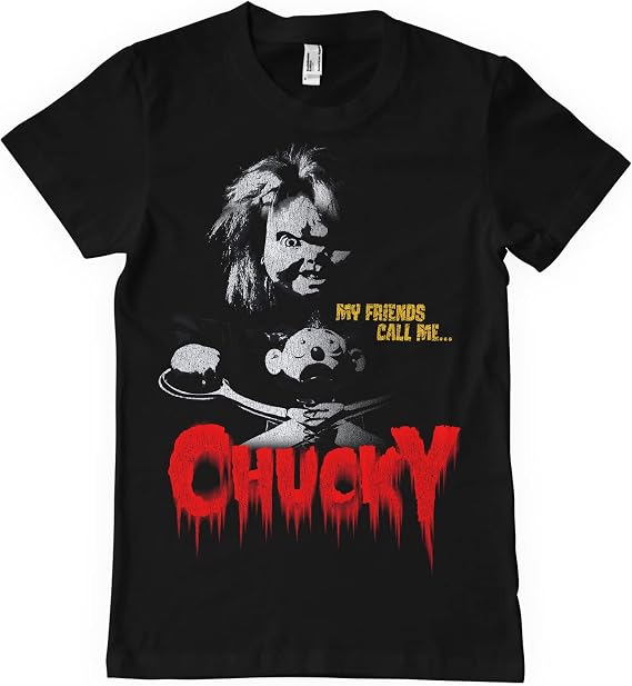 Chucky Officially Licensed Call Me T-Shirt