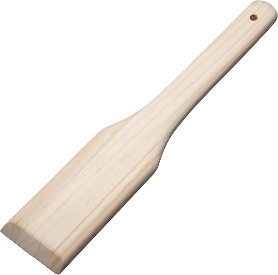 Winco Wooden Stirring Paddle, 18-Inch Brown