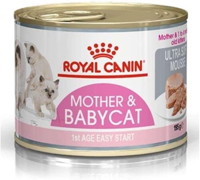 Royal Canin Mother & Babycat Instinctive Mother and Kitten Food 195 Gr X 12 Pieces