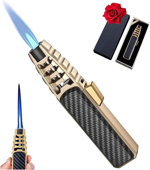 Electric Lighter,Brightfire Refillable Torch Lighter,Bright Fire Electric Plasma Lighter Refillable (Black)