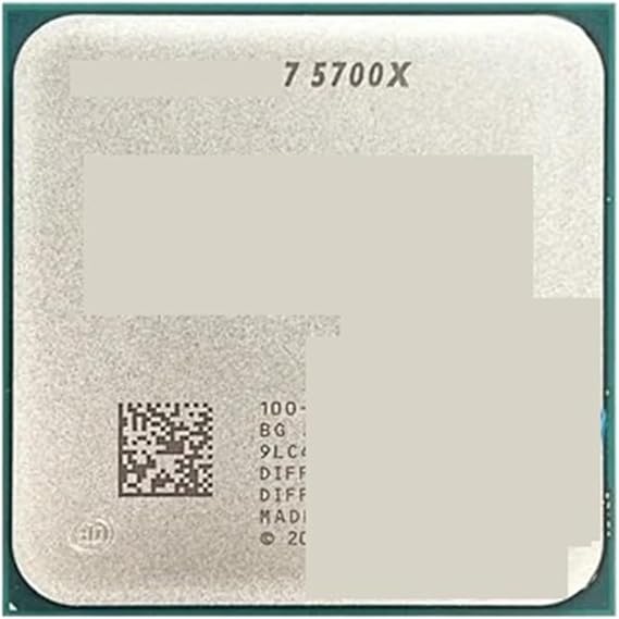 Ryzen 7 5700X New R7 5700X 3.4 GHz Eight-Core 16-Thread CPU 7NM L3=32M 100-000000926 Socket AM4 but Without Cooler