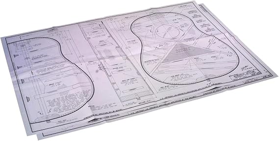 'Dreadnought' Style 12 String Acoustic Guitar Plan