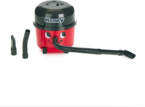 Paladone Henry Hoover Desk Vacuum, Mini Computer and Keyboard Cleaner, Portable Lightweight Desk Tidy, Novelty Stocking Stuffer