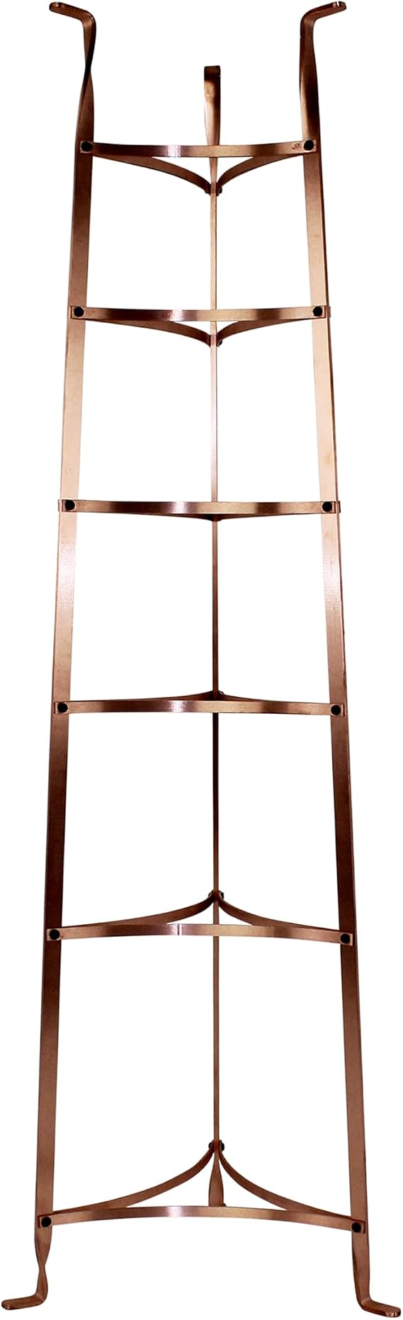 Enclume 6-Tier Gourmet Cookware Stand, Brushed Copper