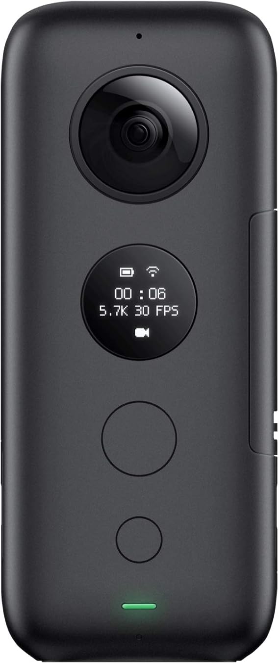 Insta360 ONE X Action Camera 360 Degree 5.7K 18MP Stabilization Real Time WiFi Transfer Sports Video Construction Documentation