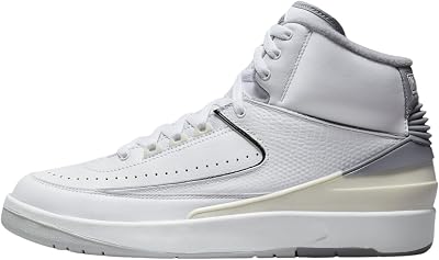 Retro Air Jordan 2 - White, Cement Grey, Sail, Black by Nike