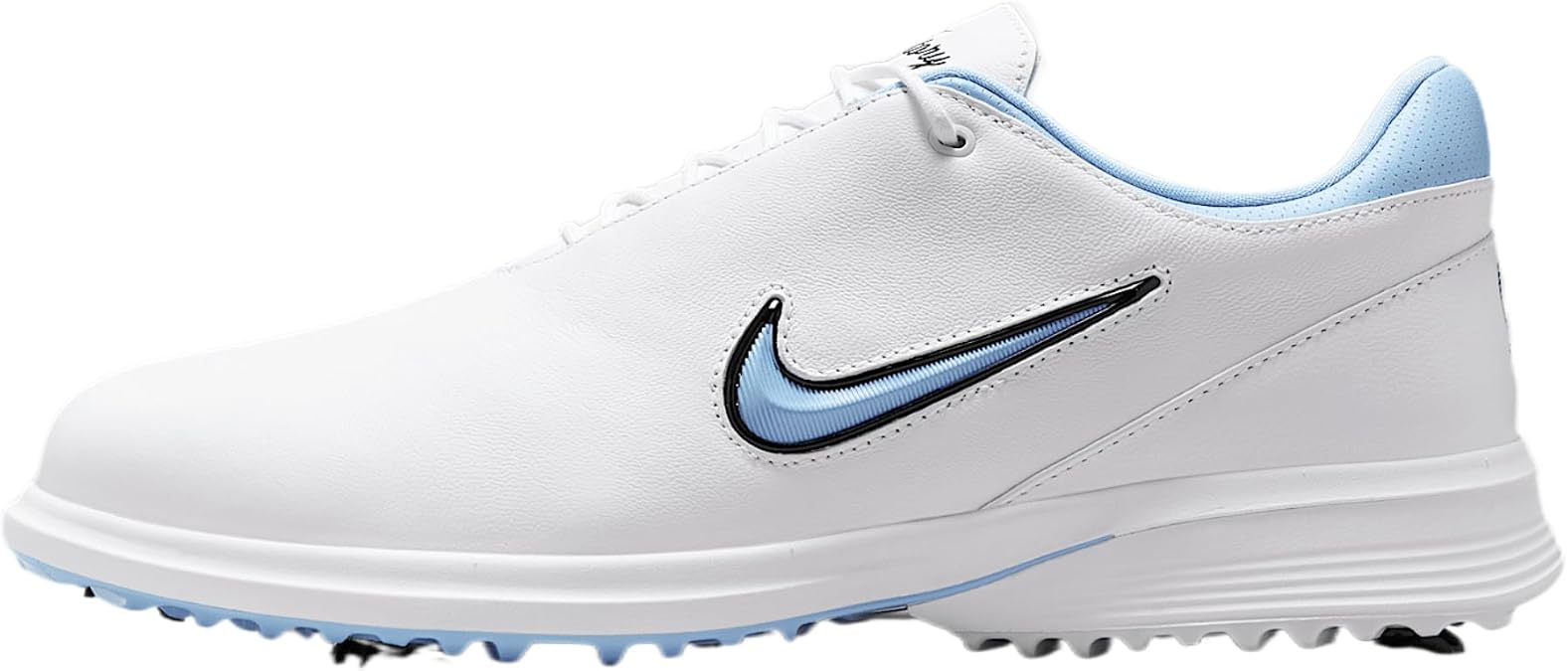 Golf Air Zoom Victory Tour 4 Shoes in White/Black/Psychic Blue by Nike