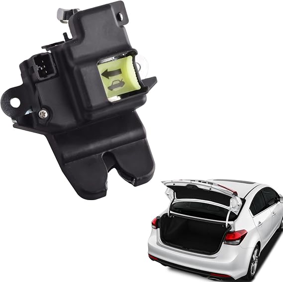 Rear Trunk Latch Lock Actuator Motor Compatible for Kia Forte 2013-2018 Hyundai Accent 2018-2022 Replace TailGate Door Lock Latch 81230-A7030