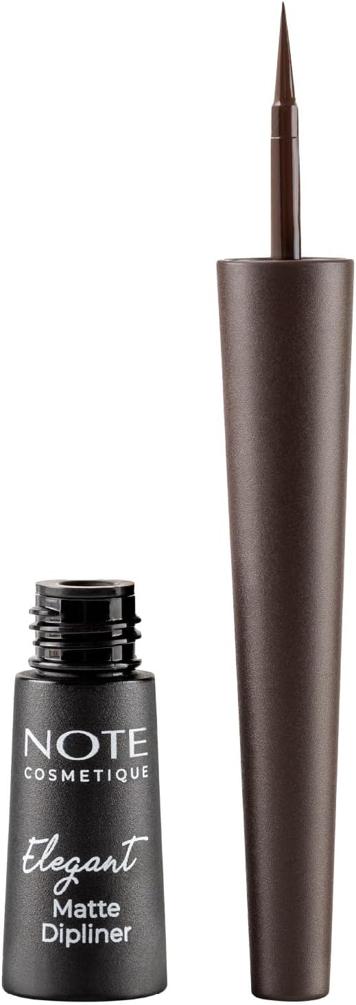 Note Cosmetics Elegant Matte Dipliner Waterproof Kahverengi, 02 Coffee Brown