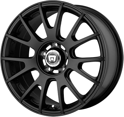 MR118 MS7 17x8, Bolt Pattern: 5x112, Offset: 32, MATTE BLACK, set of 1