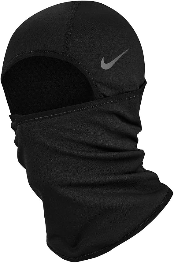 Nike Unisex Adult's Run Therma Sphere 3.0 Balaclava, Black/Silver, Standard Size