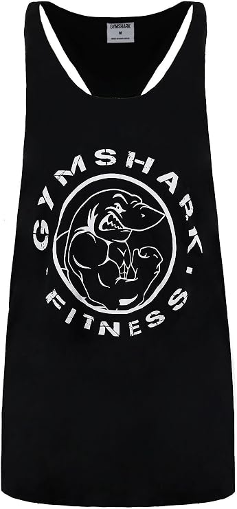GYMSHARK Legacy Stringer Men's Training Vest - Black