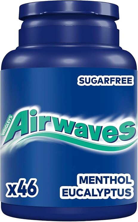 Airwaves Menthol & Eucalyptus Kaugummi Dose