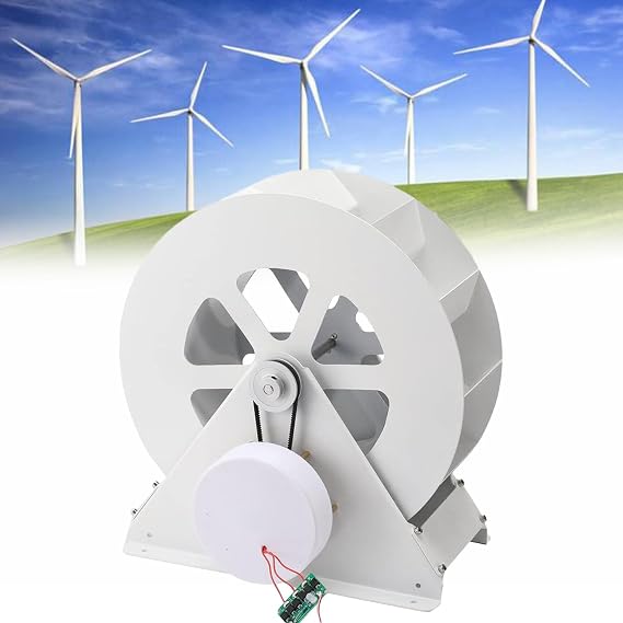 Water Turbine Generator, Water Turbine Generator Set, Micro Hydroelectric Turbine Generator, Hydraulic Generator, Outdoor Wind and Water Wheel 50W