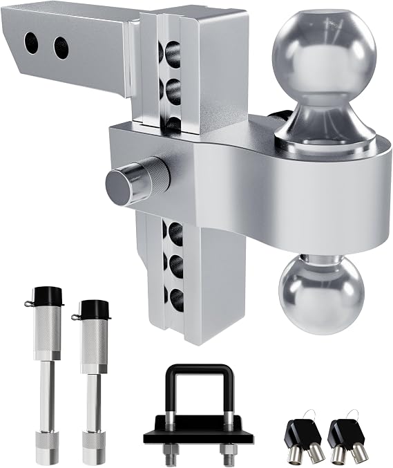 RETRUE Aluminum Trailer Tow Hitch for 2 Inch Receiver