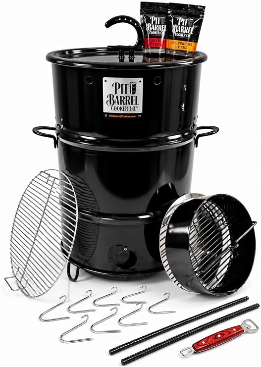 Pit Barrel Cooker Premier Series 18.5 Inch Drum Smoker