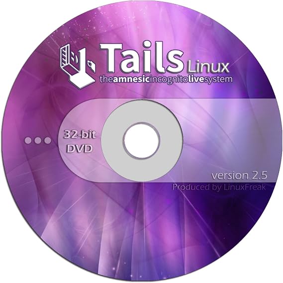 Tails Linux 2.5 - Browse Anonymously - Bootable Premium DVD