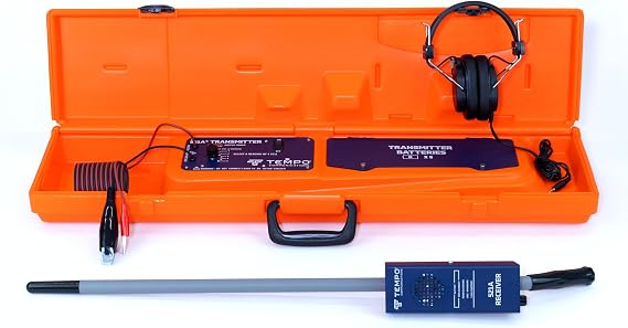 TEMPO Communications 521A Irrigation Sprinkler Valve Locator Tool | Irrigation Wire Tracer, Underground Wire Locator (Professional Grade)