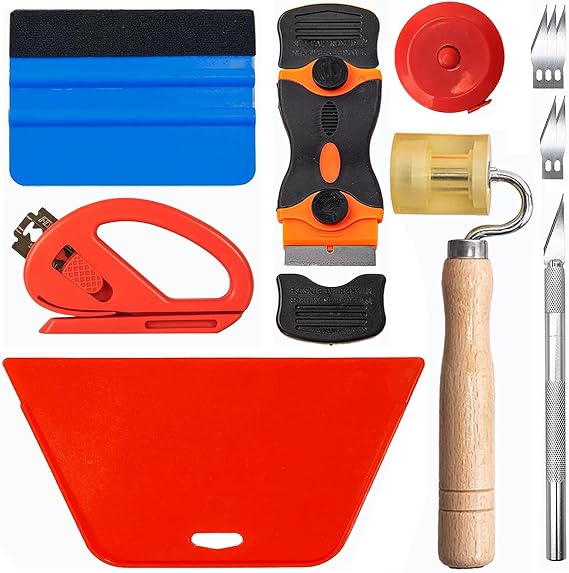 Art3d Smoothing Tool Kit for Peel and Stick Tile, Contact Paper, Vinyl Film