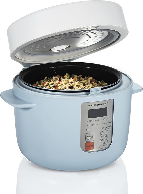 Hamilton Beach Digital Programmable Rice Cooker & Food Steamer