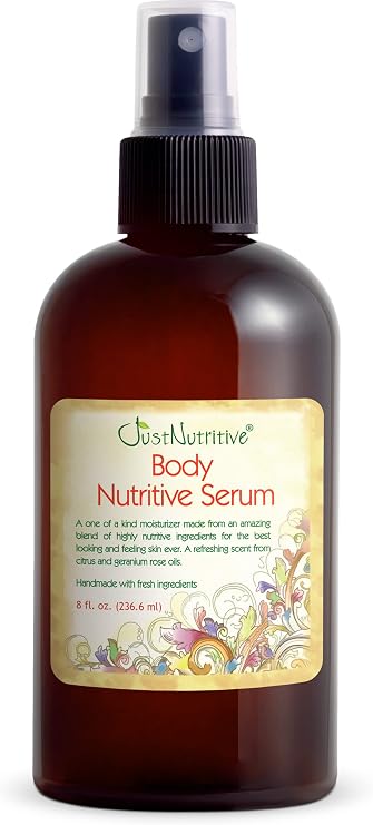 Body Nutritive Serum | Best Skin Care Moisturizer | Best Way To Achieve That Golden Sun Kissed Tan | Get the Best Looking and Feeling Skin Ever | 13 Skin Loving Ingredients