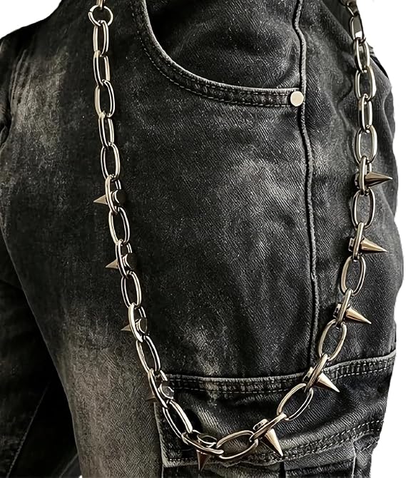 PINKPIN Pants Chain Gothic Wallet Chain for Jeans Hip Hop Rock Biker Accessories Men Women