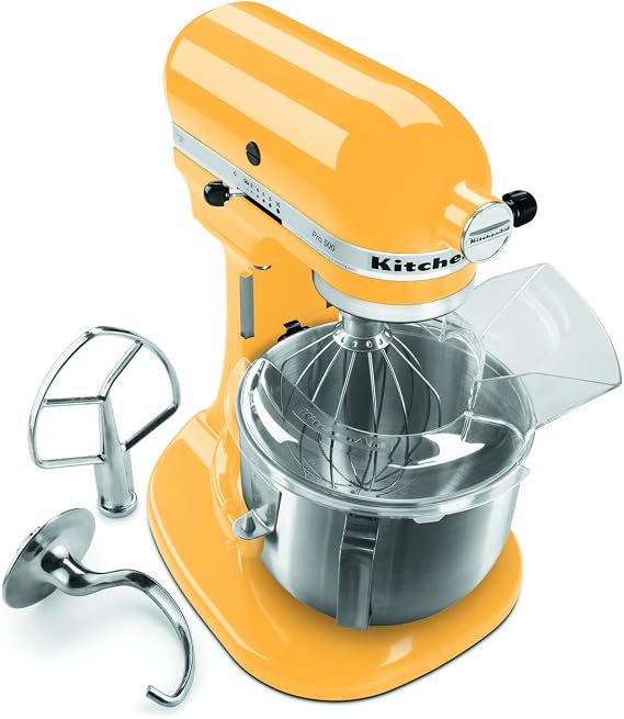KitchenAid KSM150PSBF Artisan 5-Quart Stand Mixer, Buttercup