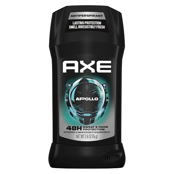 AXE Antiperspirant Deodorant Stick 48 Hour Sweat And Odor Protection For Long Lasting Freshness, Apollo Sage And Cedarwood Men's Deodorant 2.7oz