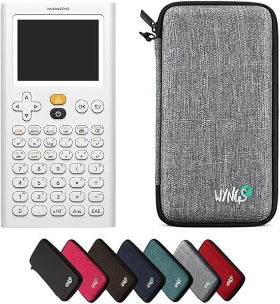 NumWorks including a WYNGS protective case in Light Gray - Basic Set