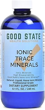 Good State Liquid Ionic Trace Minerals (96 servings at 125 mg - 8 fl oz)