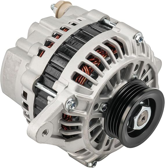KAC Alternator Replacement For Hyundai for 2001-2006 Elantra, Accent | 2005 Spectra, Spectra5, Tucson 2006 Sportage 2003-2004, 2008 Tiburon (Mando Unit; 90 Amp) 13973N 12V CW 4-Groove Pulley