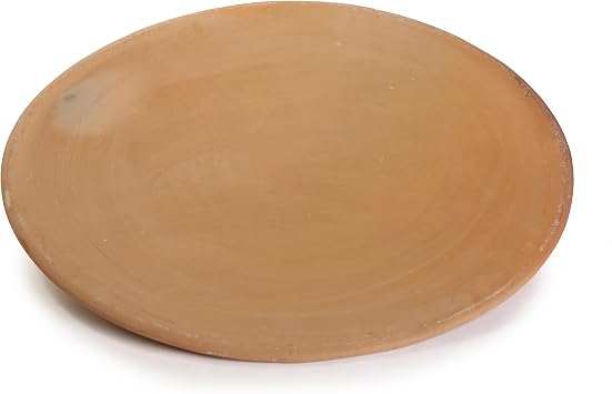 Ancient Cookware, Mexican Clay Comal Griddle, Large, 19 Inches