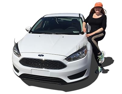 CarLashes for Ford Focus 1998-present also Escort, Fiesta - 3D Headlight Eyelashes